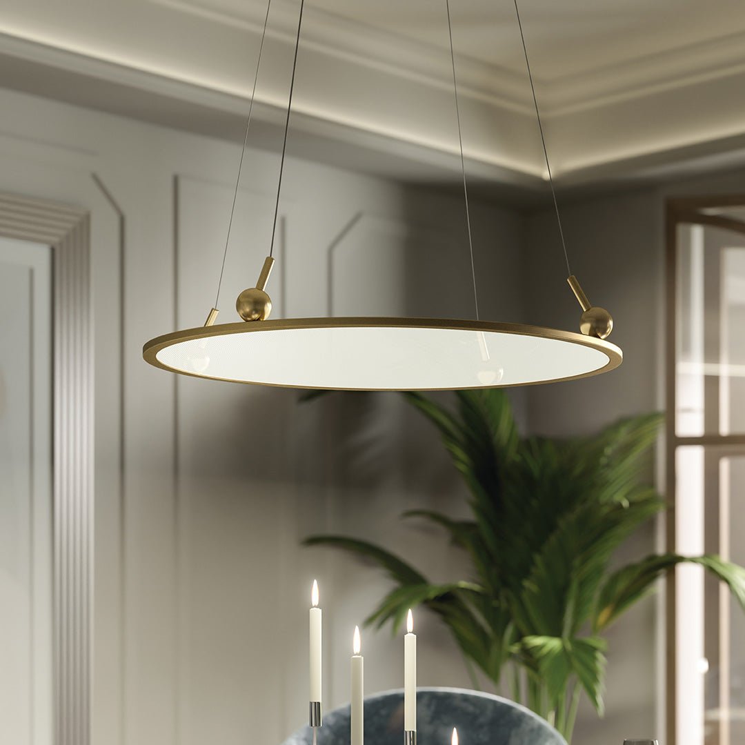 KICHLER-84314CGKICHLER Jovian 84314 29.75" 1-Light Chandelier