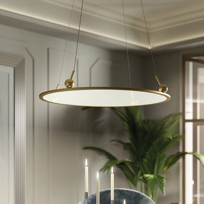 KICHLER-84314CGKICHLER Jovian 84314 29.75" 1-Light Chandelier