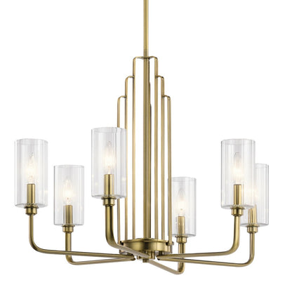KICHLER-52411BNBKICHLER Kimrose 52411 27" 6-Light Chandelier
