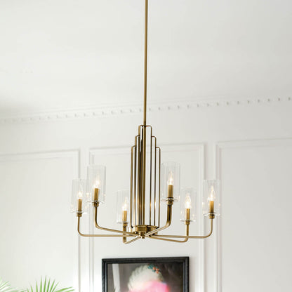 KICHLER-52411BNBKICHLER Kimrose 52411 27" 6-Light Chandelier