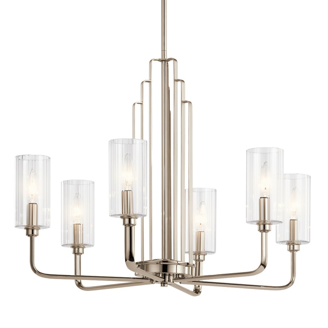 KICHLER-52411PNKICHLER Kimrose 52411 27" 6-Light Chandelier