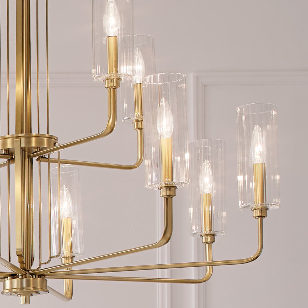 KICHLER-52412PNKICHLER Kimrose 52412 40.5" 12-Light Chandelier