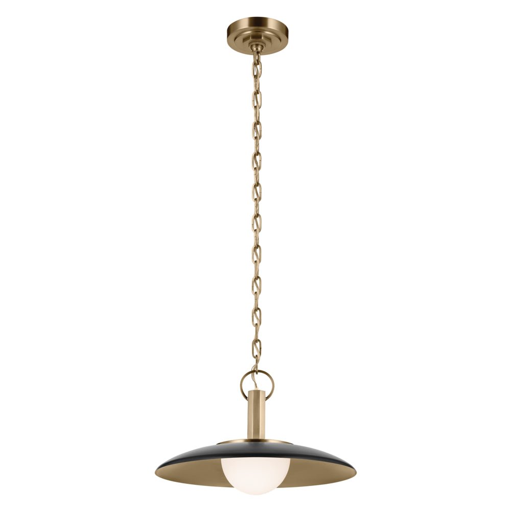 KICHLER-52834BKKICHLER Kurio 16"/22" 1 Light Pendant