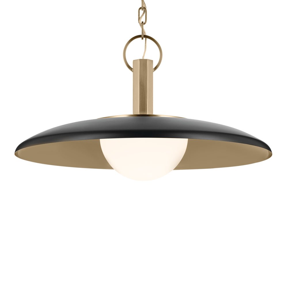 KICHLER-52834BKKICHLER Kurio 16"/22" 1 Light Pendant