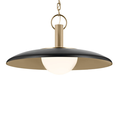 KICHLER-52834BKKICHLER Kurio 16"/22" 1 Light Pendant