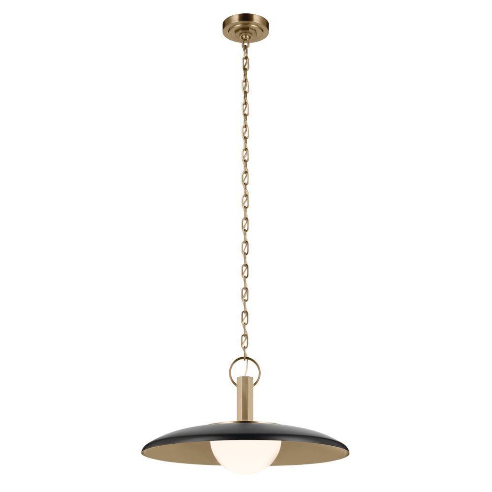KICHLER-52835BKKICHLER Kurio 16"/22" 1 Light Pendant