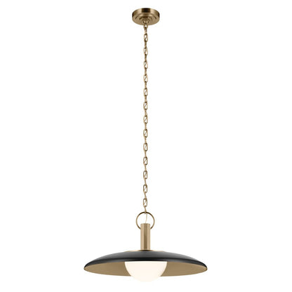 KICHLER-52835BKKICHLER Kurio 16"/22" 1 Light Pendant