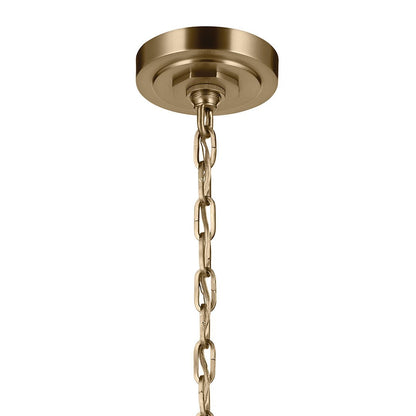 KICHLER-52834BKKICHLER Kurio 16"/22" 1 Light Pendant