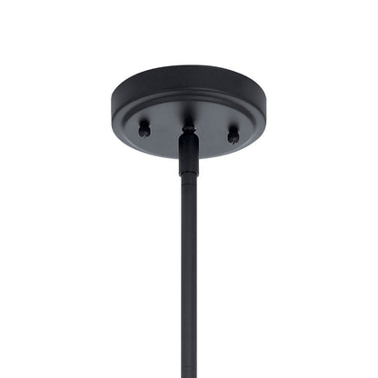 KICHLER-43090BKKICHLER Lakum 19.75" 1 Light Pendant with Clear Glass