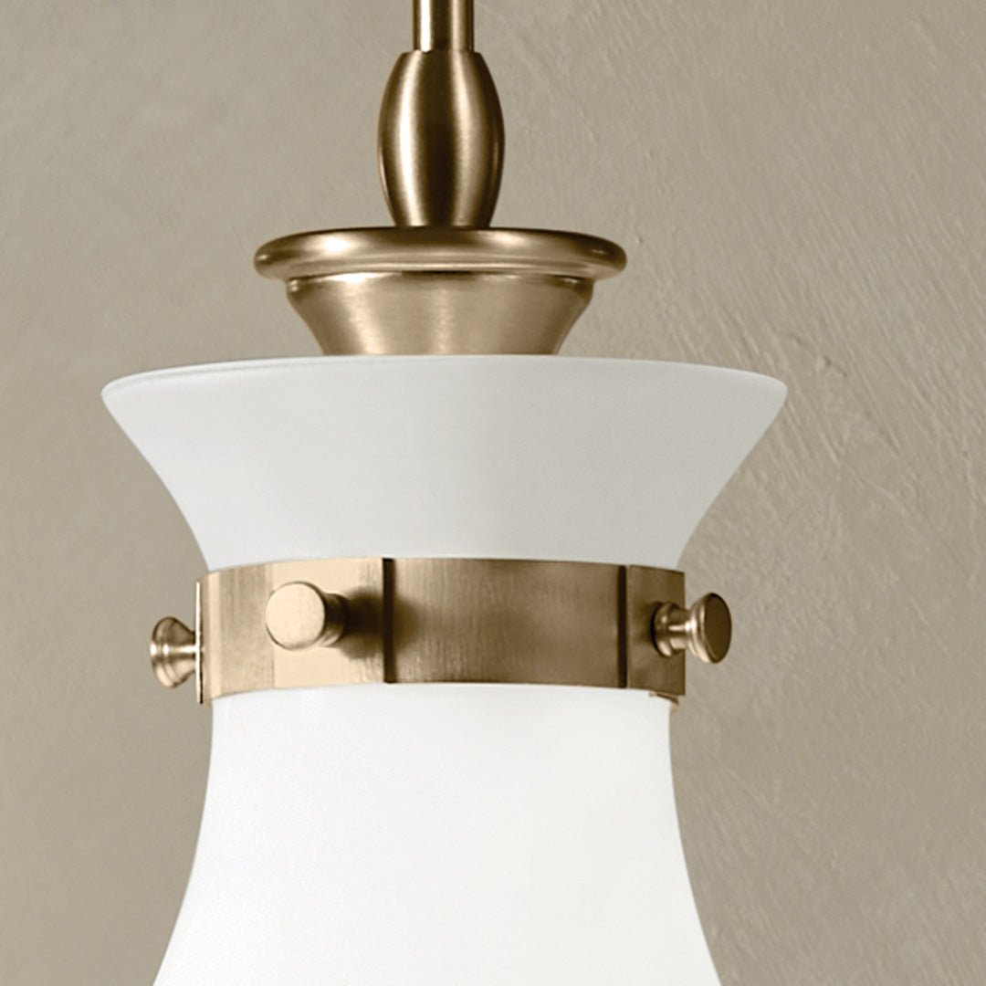 KICHLER-52774CPZKichler Laria 52774 1 Bulb 14 Inch Cone Pendant Light