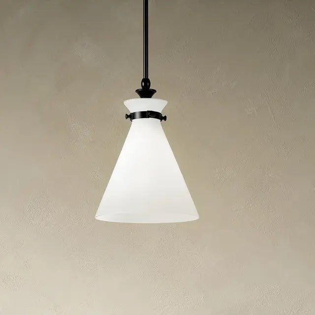 KICHLER-52774BKKichler Laria 52774 1 Bulb 14 Inch Cone Pendant Light