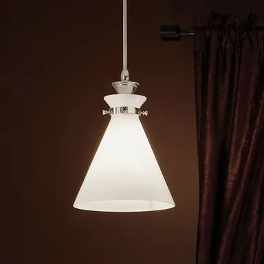 KICHLER-52774PNKichler Laria 52774 1 Bulb 14 Inch Cone Pendant Light