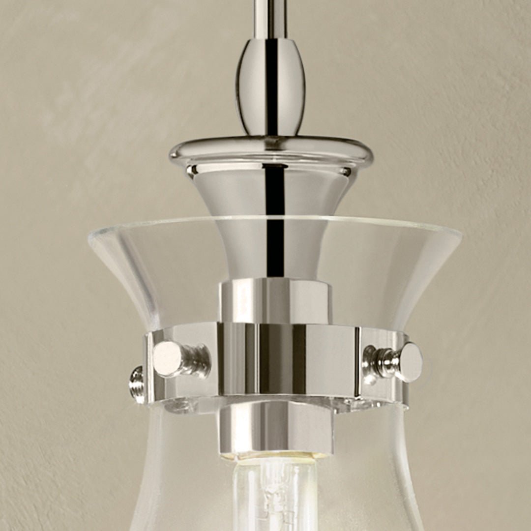 KICHLER-52774CPZKichler Laria 52774 1 Bulb 14 Inch Cone Pendant Light