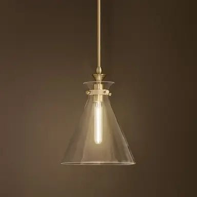 KICHLER-52774CPZCLRKichler Laria 52774 1 Bulb 14 Inch Cone Pendant Light
