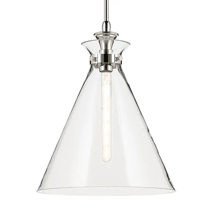 KICHLER-52775PNCLRKichler Laria 52775 1 Bulb 16 Inch Cone Pendant Light