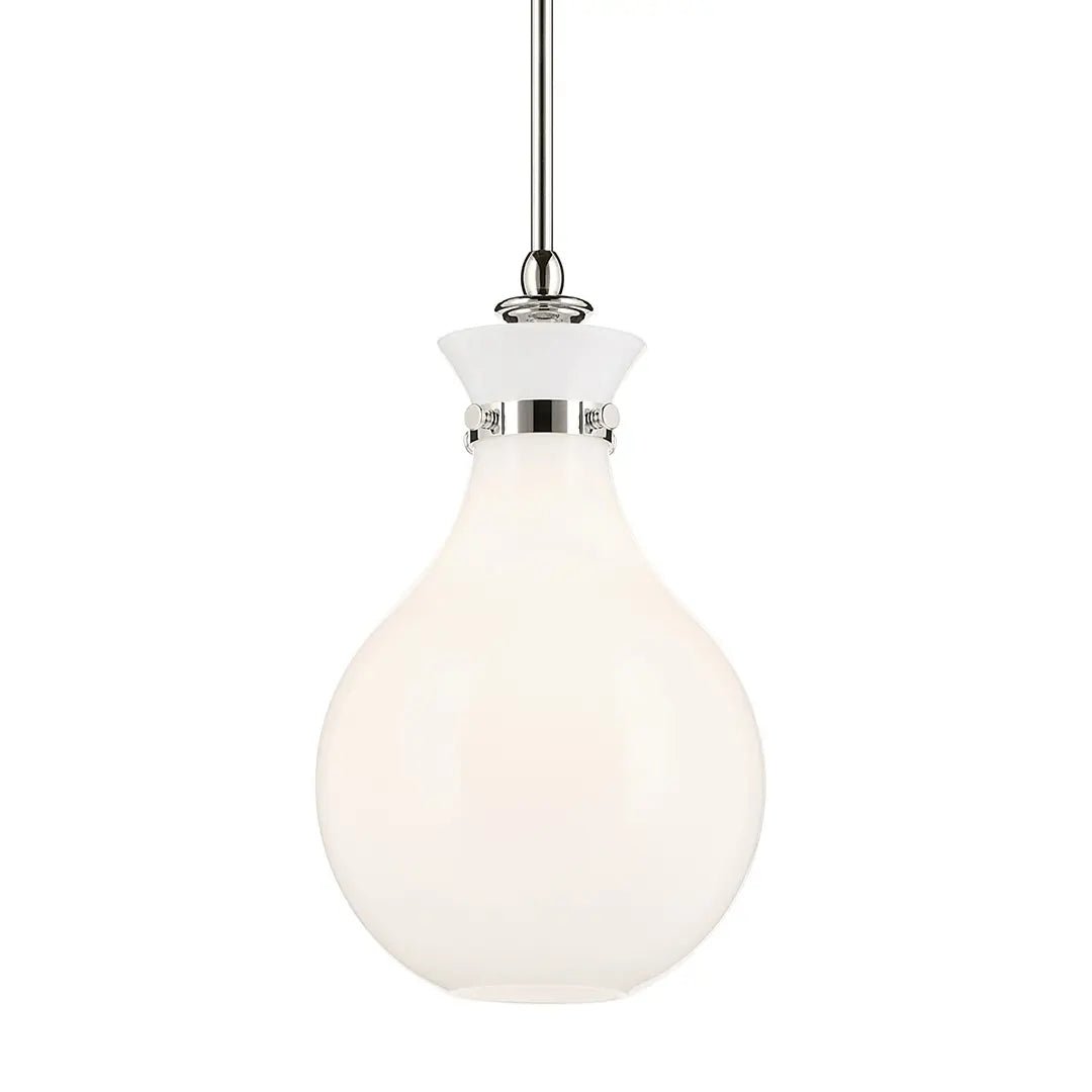 KICHLER-52776BKKichler Laria 52776 1 Bulb 10 Inch Hourglass Pendant Light