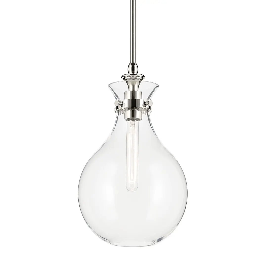 KICHLER-52776BKKichler Laria 52776 1 Bulb 10 Inch Hourglass Pendant Light