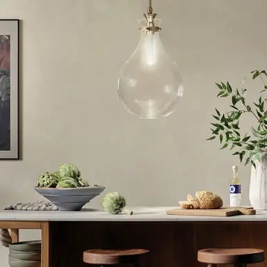 KICHLER-52777PNKichler Laria 52777 1 Bulb 14 Inch Hourglass Pendant Light