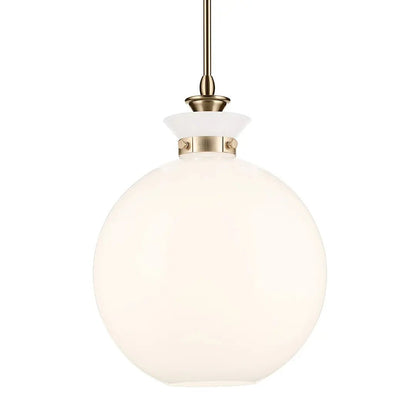 KICHLER-52778CPZKichler Laria 52778 1 Bulb 10 Inch Globe Pendant Light