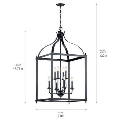 KICHLER-42591OZKICHLER Larkin 42591 24" 8-Light Chandelier