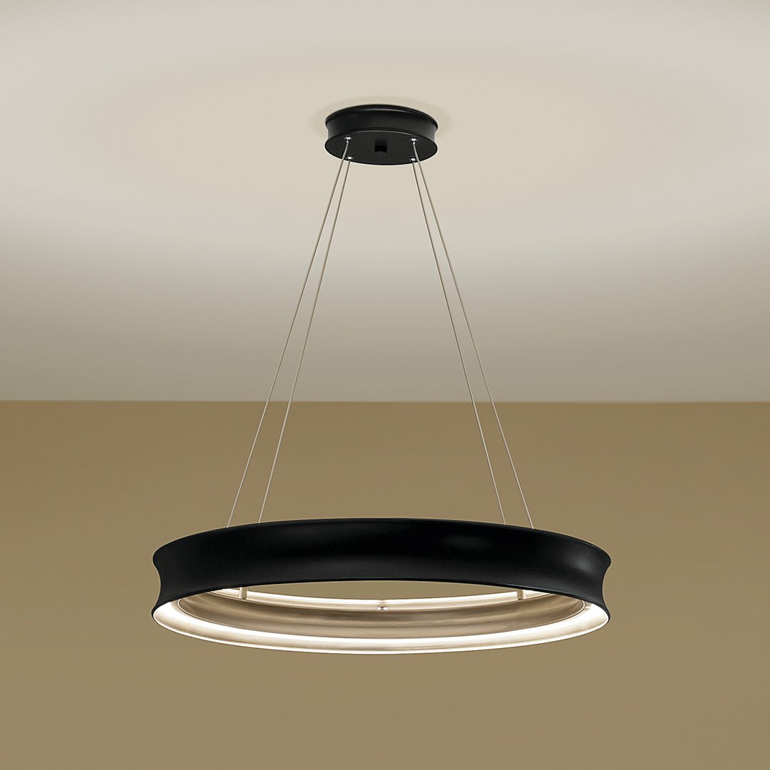 KICHLER-52746CPZLEDKICHLER Larousse 52746 74.0W LED 29.5" Chandelier 30K