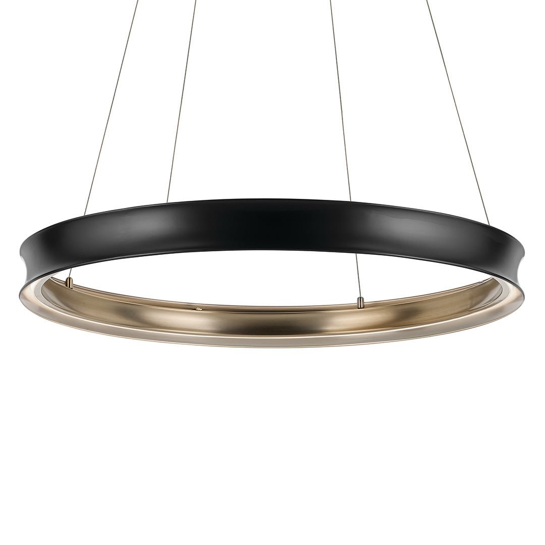 KICHLER-52747BKLEDKICHLER Larousse 52747 110.0W LED 39.5" Chandelier 30K