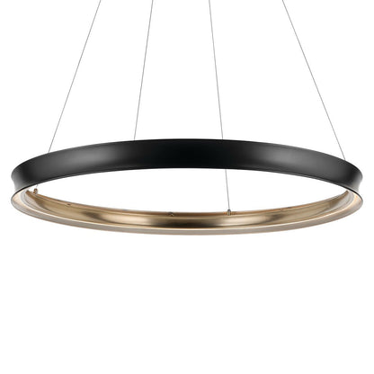 KICHLER-52748BKLEDKICHLER Larousse 52748 105.0W LED 49.5" Chandelier 30K