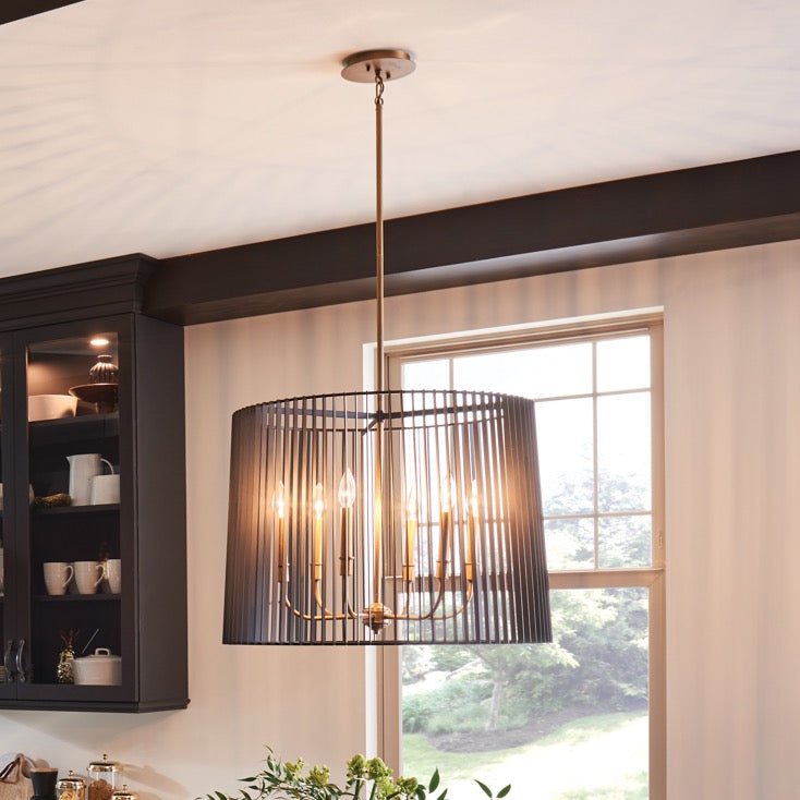 KICHLER-44167BKKICHLER Linara 44167 26" 6-Light Chandelier