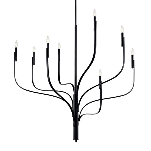 KICHLER-52675BKKICHLER Livadia 52675 47.75" 8-Light Chandelier