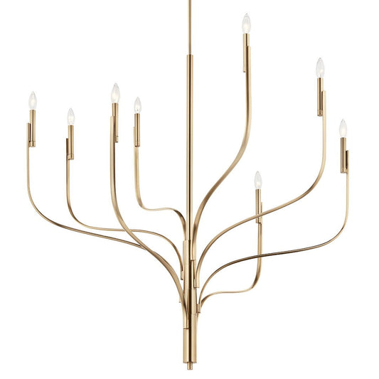 KICHLER-52675CPZKICHLER Livadia 52675 47.75" 8-Light Chandelier