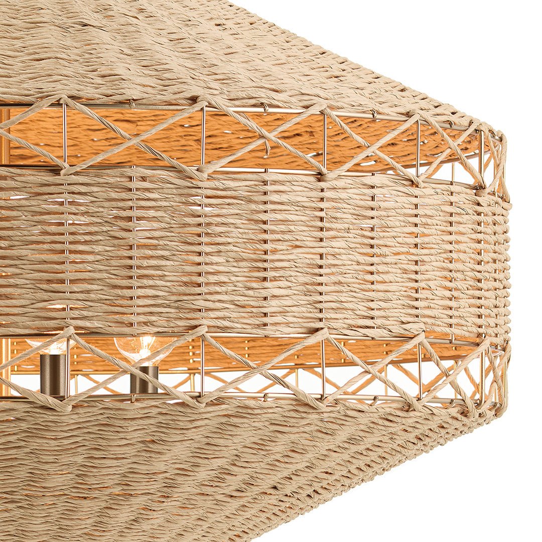 KICHLER-52744CPZKICHLER Lulo Natural Woven Cord Pendant