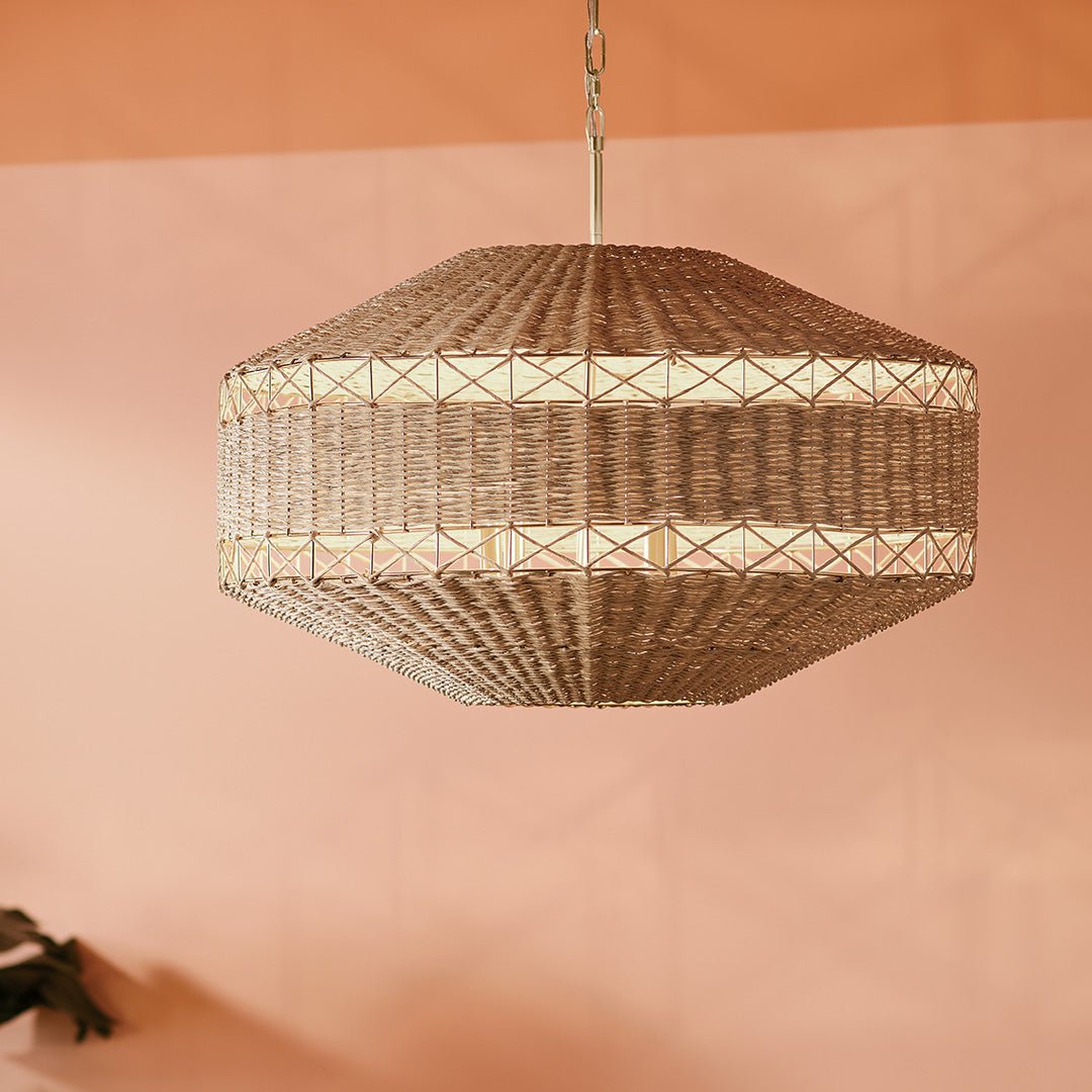 KICHLER-52744CPZKICHLER Lulo Natural Woven Cord Pendant