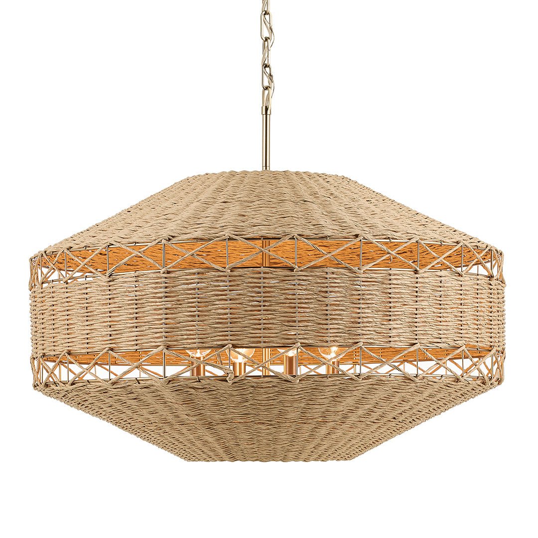 KICHLER-52744CPZKICHLER Lulo Natural Woven Cord Pendant