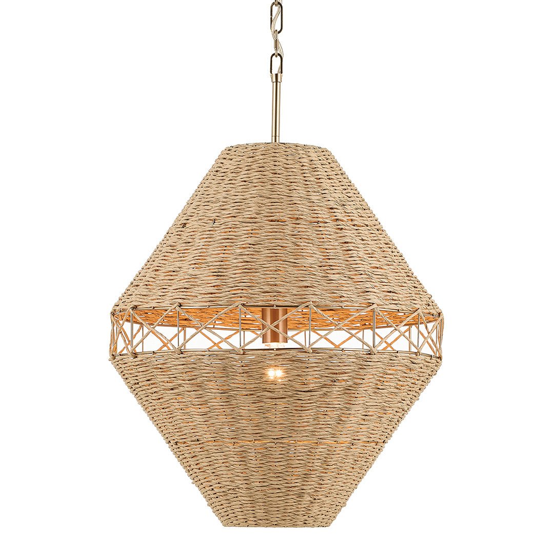 KICHLER-52743CPZKICHLER Lulo Natural Woven Cord Pendant
