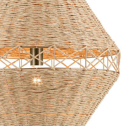 KICHLER-52744CPZKICHLER Lulo Natural Woven Cord Pendant