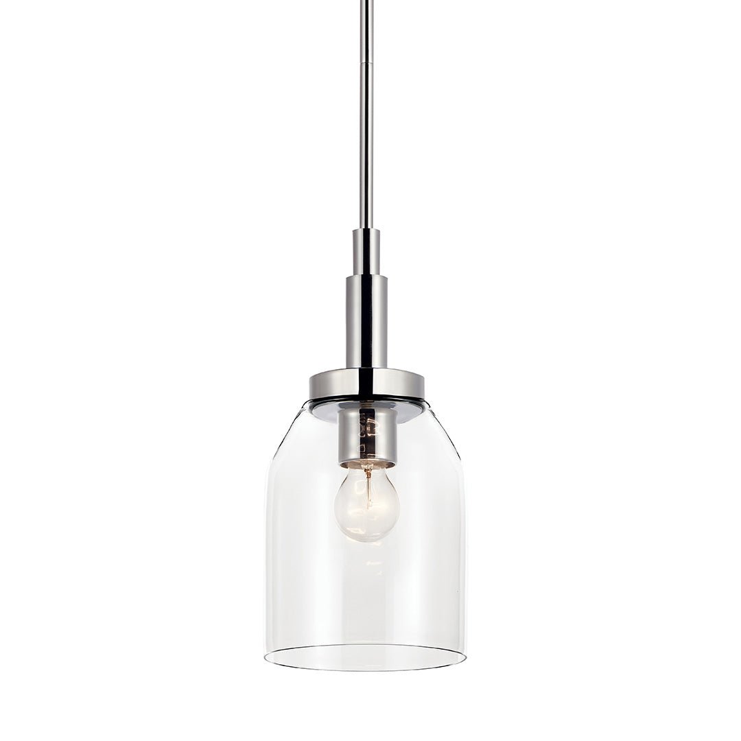 KICHLER-52725CHKICHLER Madden 15 Inch 1 Light Mini Pendant with Clear Glass