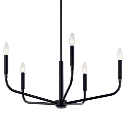 KICHLER-52717BKKICHLER Madden 52717 26" 5-Light Chandelier