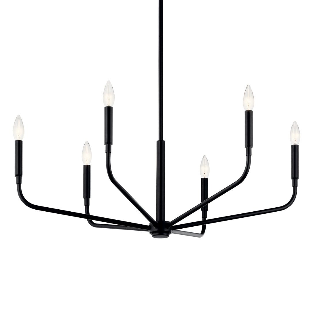 KICHLER-52718BKKICHLER Madden 52718 32" 6-Light Chandelier