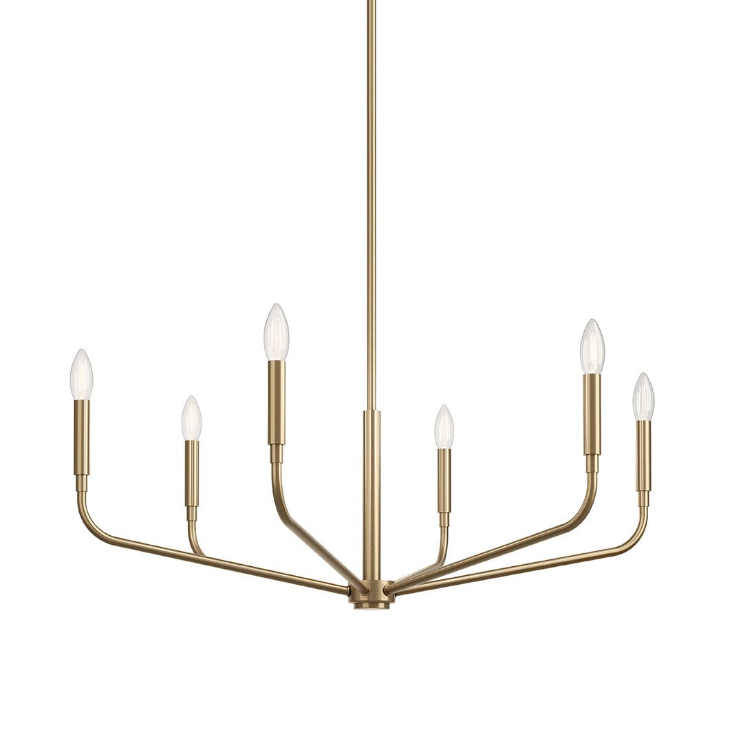 KICHLER-52718CPZKICHLER Madden 52718 32" 6-Light Chandelier
