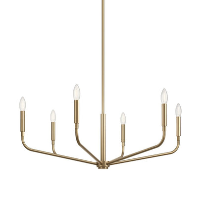 KICHLER-52718CPZKICHLER Madden 52718 32" 6-Light Chandelier