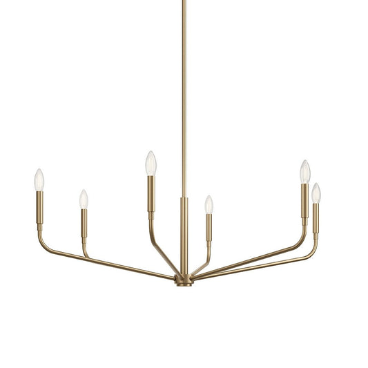 KICHLER-52719CPZKICHLER Madden 52719 38" 6-Light Chandelier