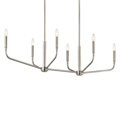 KICHLER-52721NIKICHLER Madden 52721 17.75" 6-Light Linear Chandelier