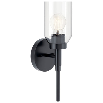 KICHLER-55183BKKICHLER Madden 55183 1 Light Vanity with Clear Glass