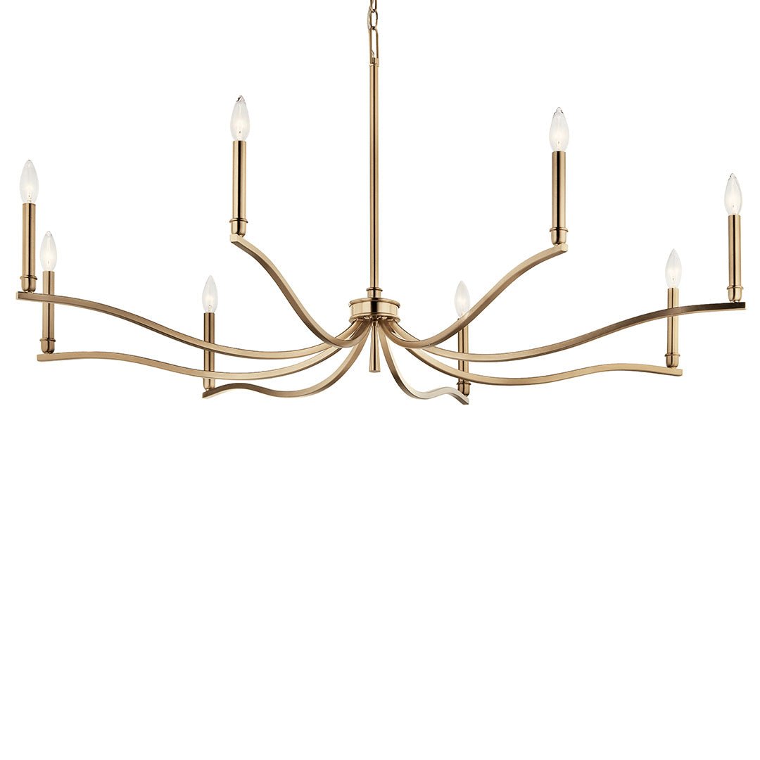KICHLER-52697CPZKICHLER Malene 52697 52" 8-Light Chandelier