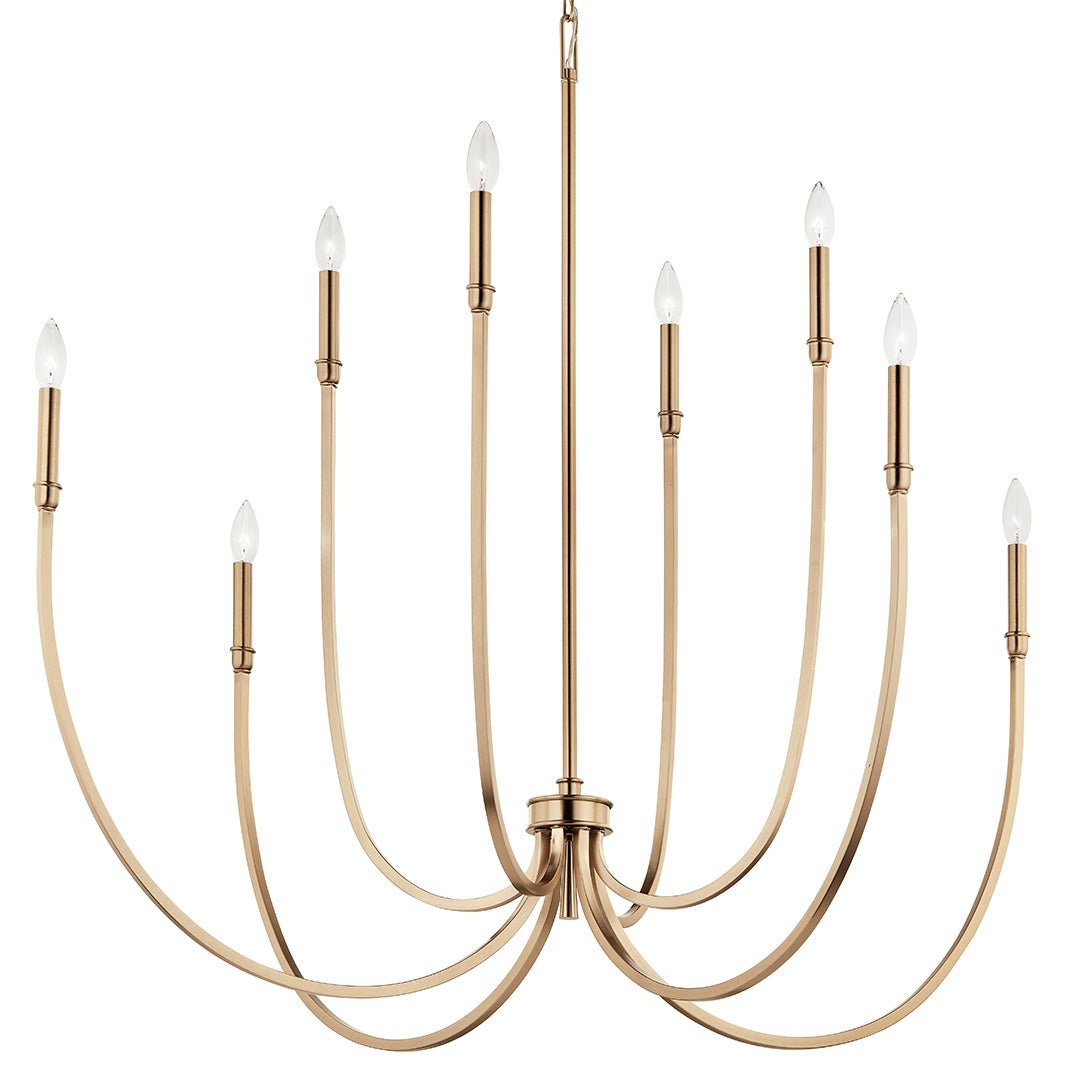 KICHLER-52699CPZKICHLER Malene 52699 45.25" 8-Light Chandelier