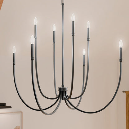 KICHLER-52699PNKICHLER Malene 52699 45.25" 8-Light Chandelier