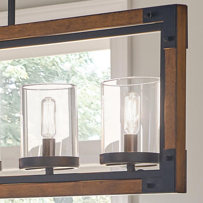 KICHLER-44043AUBKICHLER Marimount 44043 4.25" 5-Light Linear Chandelier