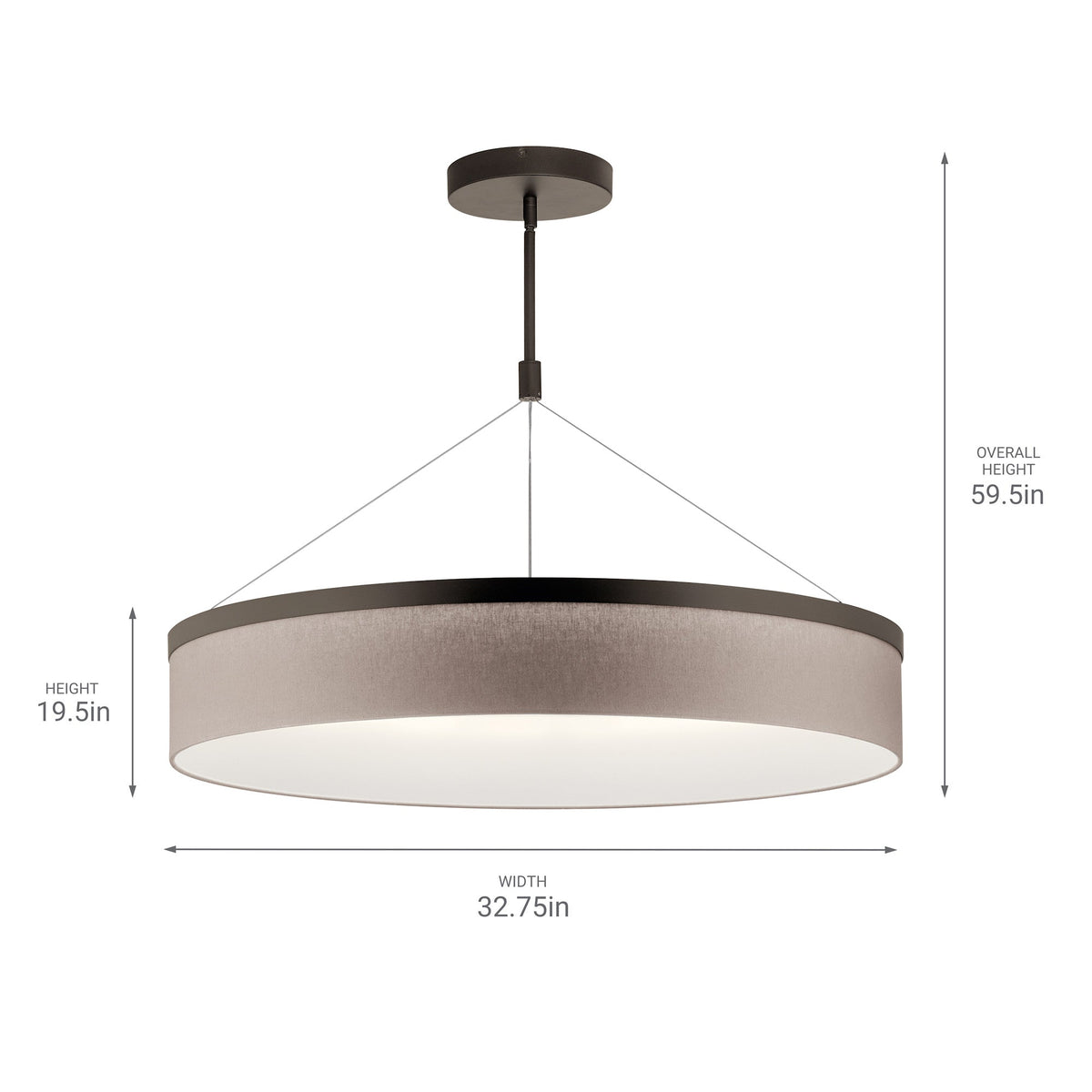 KICHLER-42299SNLEDKICHLER Mercel 42299 46.0W LED 32.75" Chandelier 30K