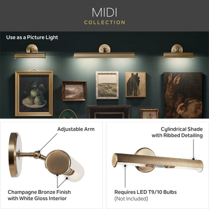 KICHLER-52651PNKICHLER Midi 52651 24" Picture Light
