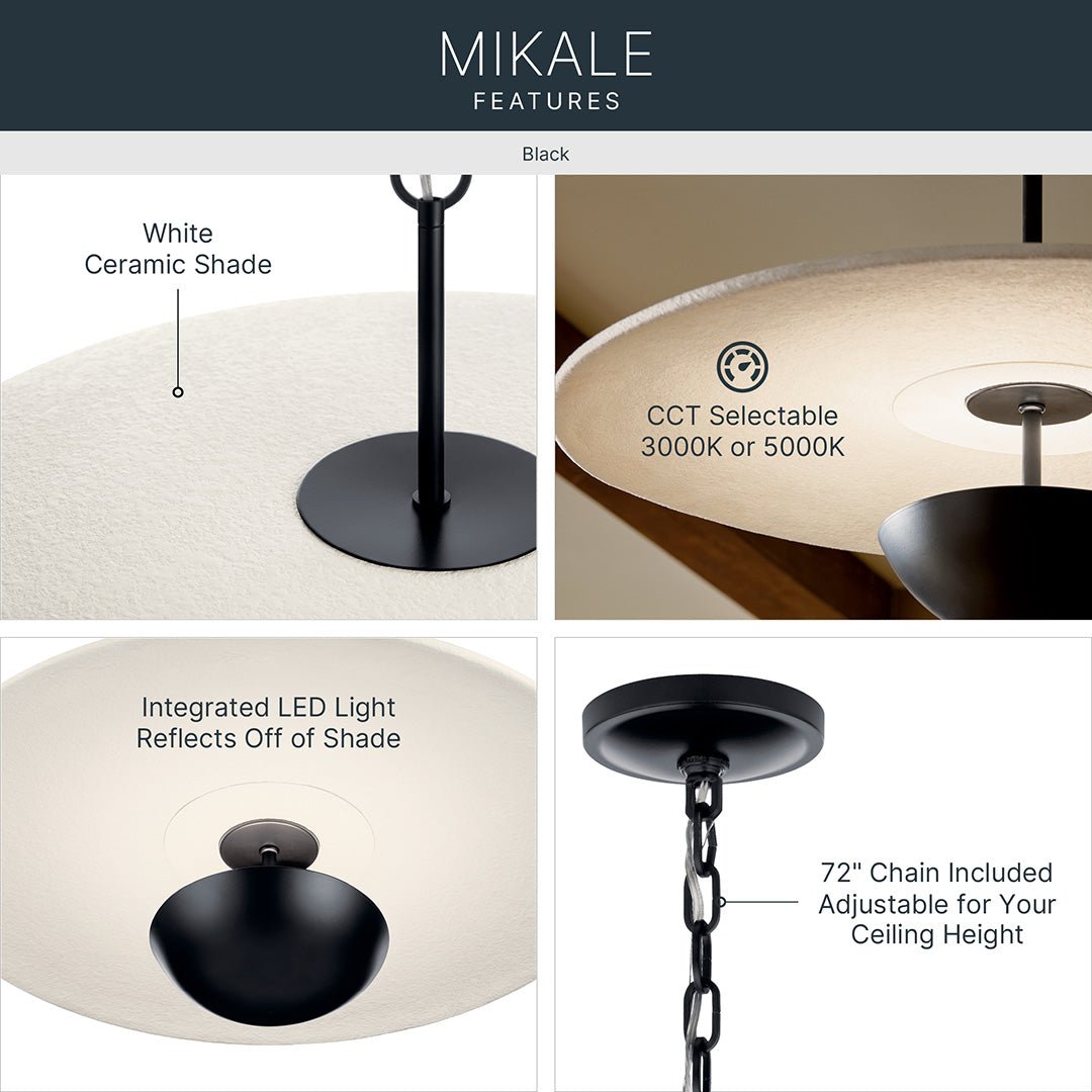 KICHLER-52829CPZLEDKICHLER Mikale 25W LED Pendant Selectable CCT